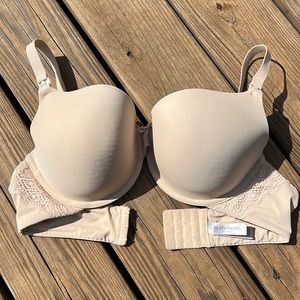 Nursing Bra Motherhood Maternity Nude Underwire Bra